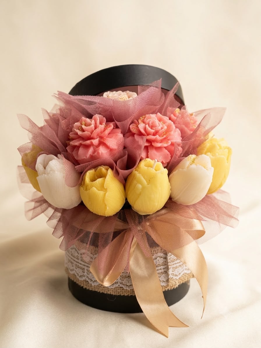ETERNAL BLOOM – LUXURY SCENTED WAX BOUQUET
